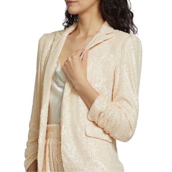 Generation Love Serafina Sequin Open-Front Blazer size S - Picture 4 of 14
